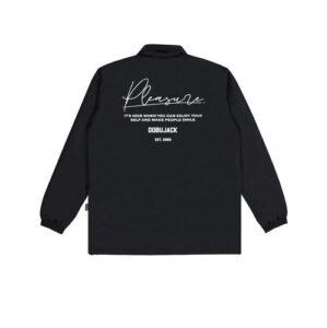 Dobujack Coach Jacket People Black - Hitam, S
